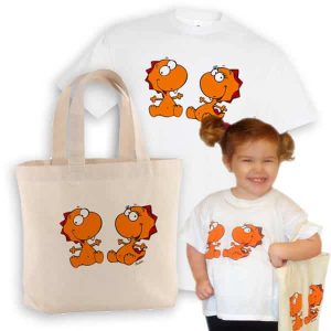Magic T-shirt&Bag DinoKIDs